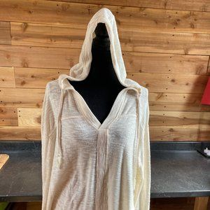 Roxy Hooded Sweater off white XL